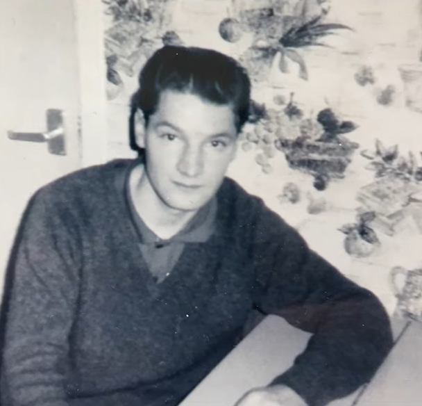 John Healy as a young man